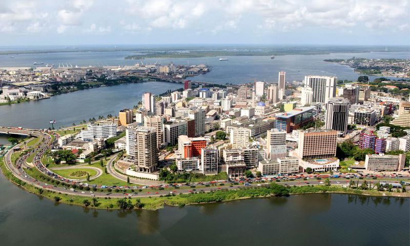 Le quartier du Plateau, à Abidjan