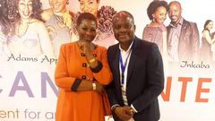 Mariama Da Chagas et Fabrice Sawegnon