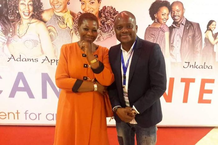 Mariama Da Chagas et Fabrice Sawegnon