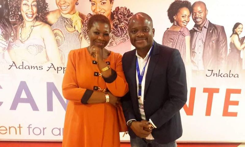 Mariama Da Chagas et Fabrice Sawegnon