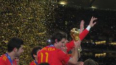 L'équipe de football espagnole à la Coupe du monde 2010