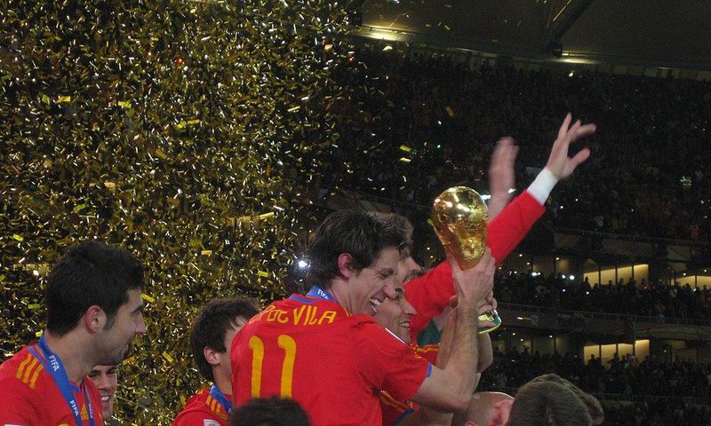 L'équipe de football espagnole à la Coupe du monde 2010