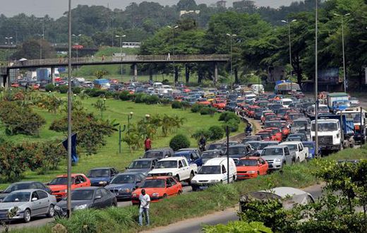 Embouteillage Abidjan