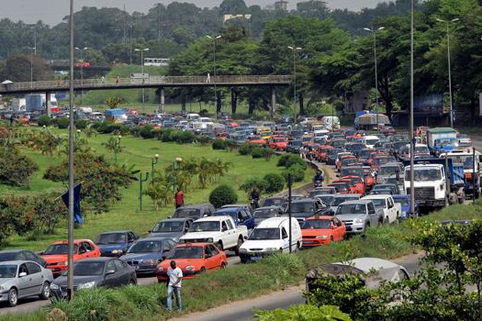 Embouteillage Abidjan