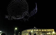 Can 2023 : Spectacle de drones test pour la cérémonie d'ouverture