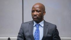 Charles Blé Goudé, le 15 janvier 2019 à La Haye