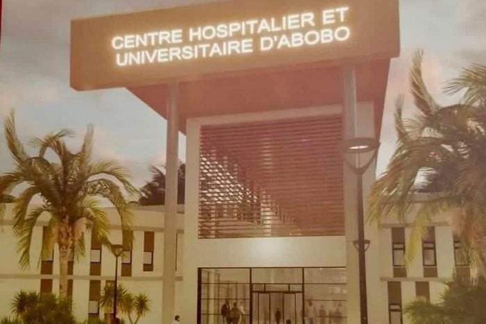 Maquette du CHU d'Abobo