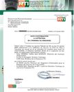 Courrier de suspension de certains agents de la RTI/RTI