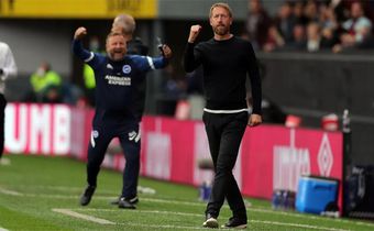 Graham Potter, entraineur de Brighton