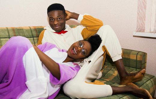 Un couple amoureux