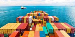 Des marchandises sur un bateau/ZLECAF