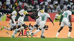 Celebration de l'equipe du Senegal