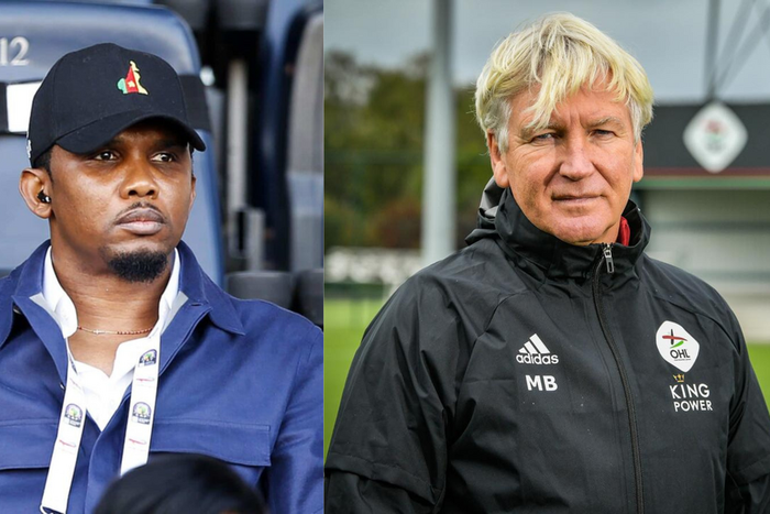 Eto'o Fils et Marc Brys