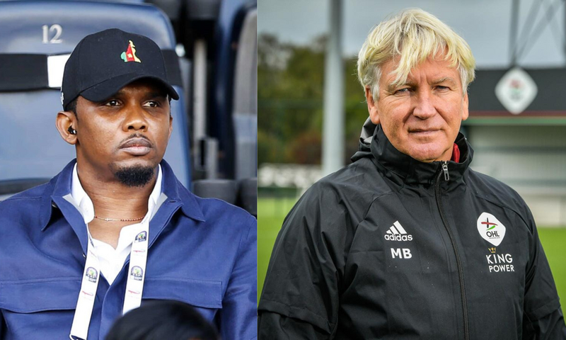 Eto'o Fils et Marc Brys