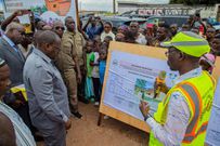 Le ministre directeur de cabinet du Président de la République, Fidèle Sarassoro, Président du Conseil Régional du Poro