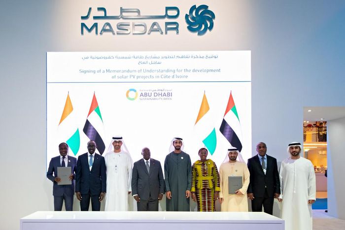Accord entre Masdar et la Côte d'Ivoire