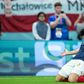 Olivier Giroud of team France celebrates after scoring first goal during the FIFA World Cup Qatar 2022 Round of 16 match between France and Poland at Al Thumama Stadium on December 4, 2022.