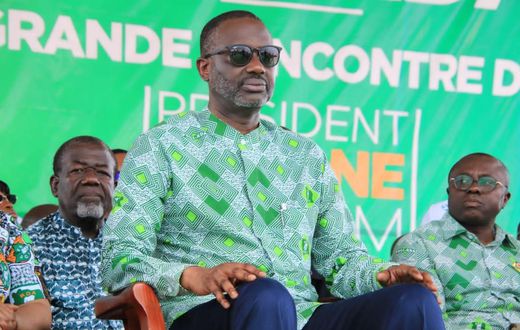Tidjane Thiam dénonce la gouvernance du régime Ouattara lors de son premier meeting à Soubré