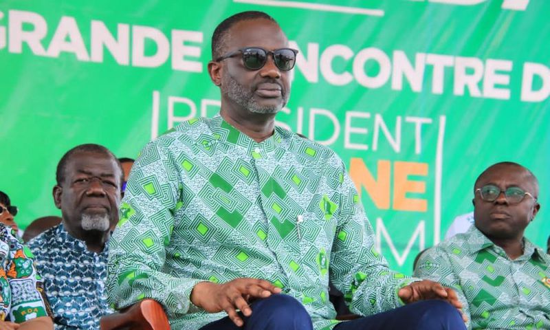 Tidjane Thiam dénonce la gouvernance du régime Ouattara lors de son premier meeting à Soubré