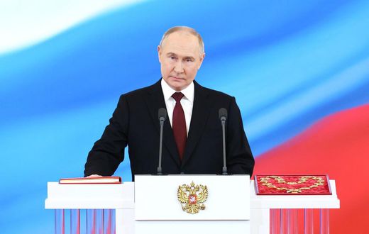 Сérémonie d'investiture du Président de la Fédération de Russie Vladimir Poutine au Kremlin