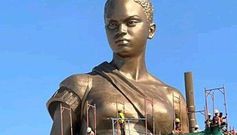 Statue de l'Amazone au Bénin