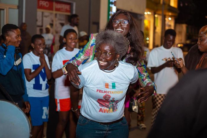 Awa Sanoko et sa maman