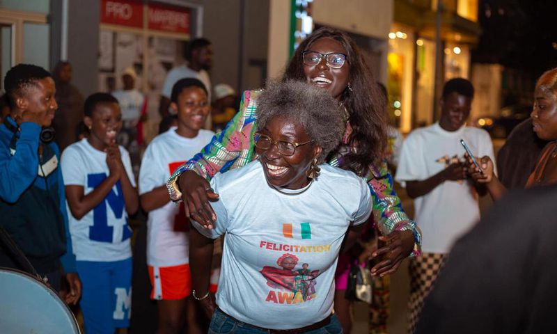 Awa Sanoko et sa maman