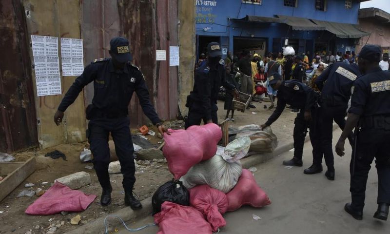 Première opération de la brigade de lutte contre le désordre urbain à Abobo
