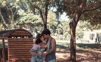 Une famille heureuse