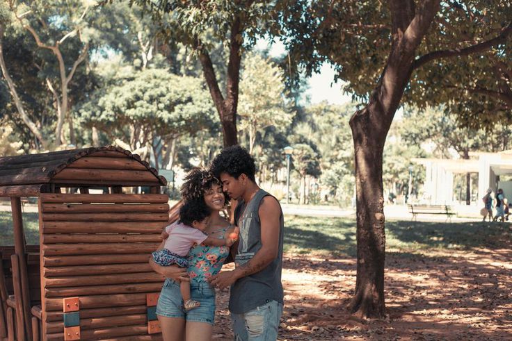 Une famille heureuse