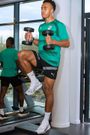 Les joueurs à l'entrainement
