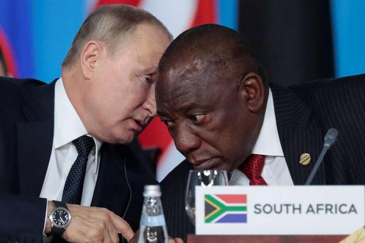Poutine en Afrique du Sud