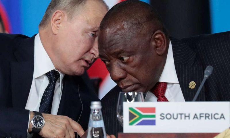 Poutine en Afrique du Sud