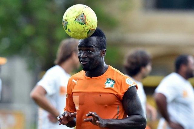 Ivory Coast's Cheick Tiote, pictured in 2014, was capped 52-times and played in teh 2010 and 2014 World Cup