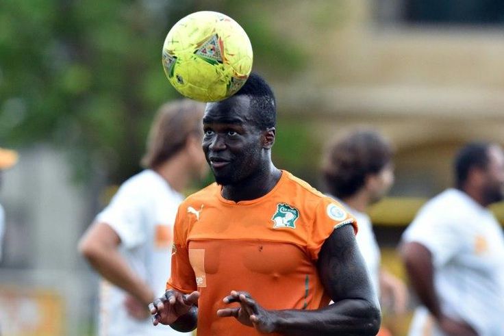 Ivory Coast's Cheick Tiote, pictured in 2014, was capped 52-times and played in teh 2010 and 2014 World Cup