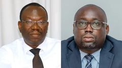 Dr Julien Kouao et Dr Arthur Banga