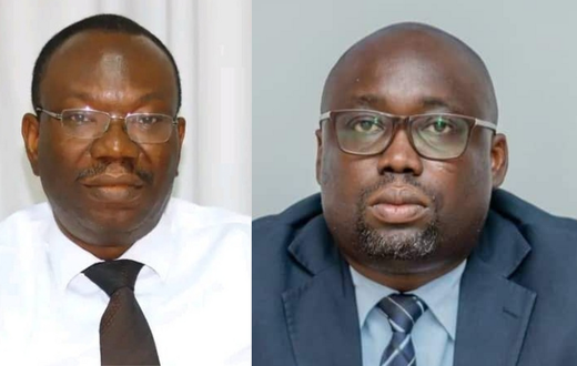 Dr Julien Kouao et Dr Arthur Banga