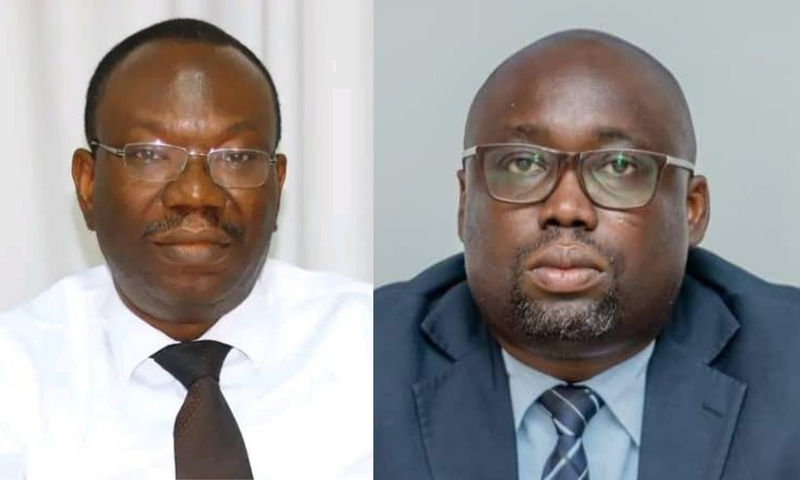 Dr Julien Kouao et Dr Arthur Banga