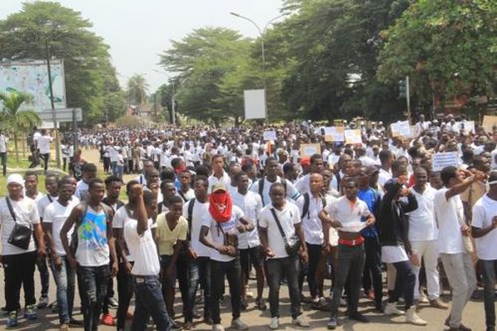 Des membres de la FESCI