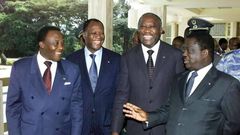 Les 3 grands de la politique ivoirienne