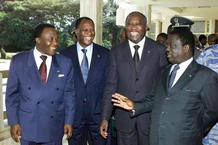 Les 3 grands de la politique ivoirienne