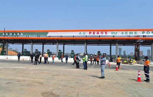 Ouverture officielle du péage du 4e pont d'Abidjan le 1er juillet 2024