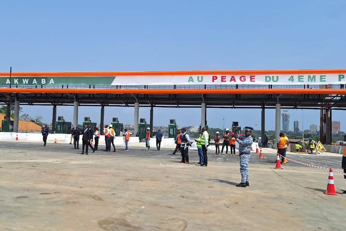 Ouverture officielle du péage du 4e pont d'Abidjan le 1er juillet 2024