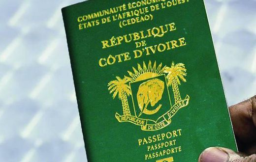 Passeport ivoirien