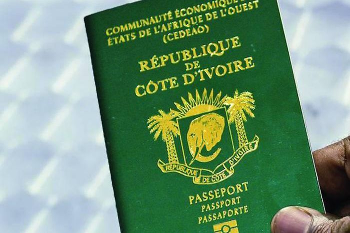 Passeport ivoirien