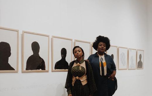 Diane Audrey et Maureen Ayité en 2019 à Douala