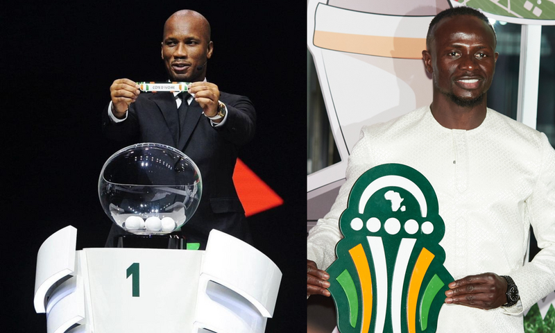 Didier Drogba et Sadio Mané