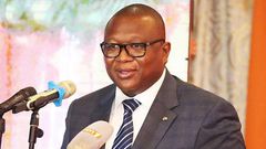 Le Ministre de la Communication Amadou Coulibaly
