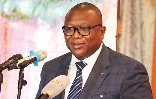 Le Ministre de la Communication Amadou Coulibaly