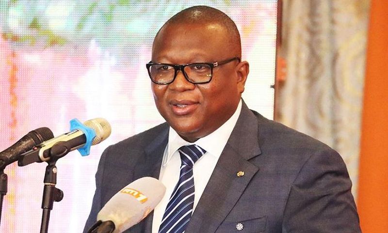 Le Ministre de la Communication Amadou Coulibaly